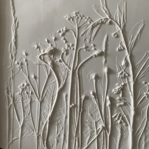 Solomon's seal botanical bas relief